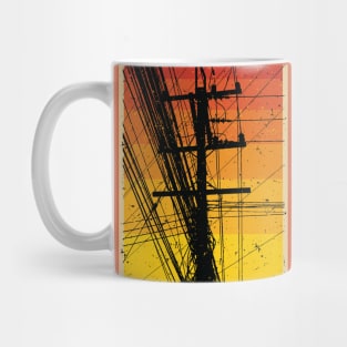 High Voltage at Sundown Mug